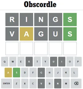 Obscordle
