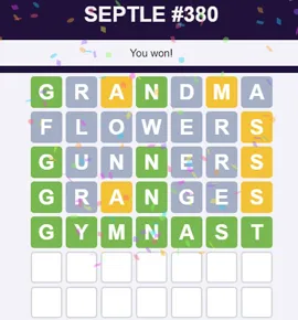 Septle game