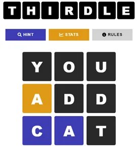 Thirdle game